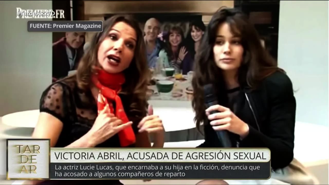 Victoria Abril sus primeras palabras tras ser acusada de abusos sexuales