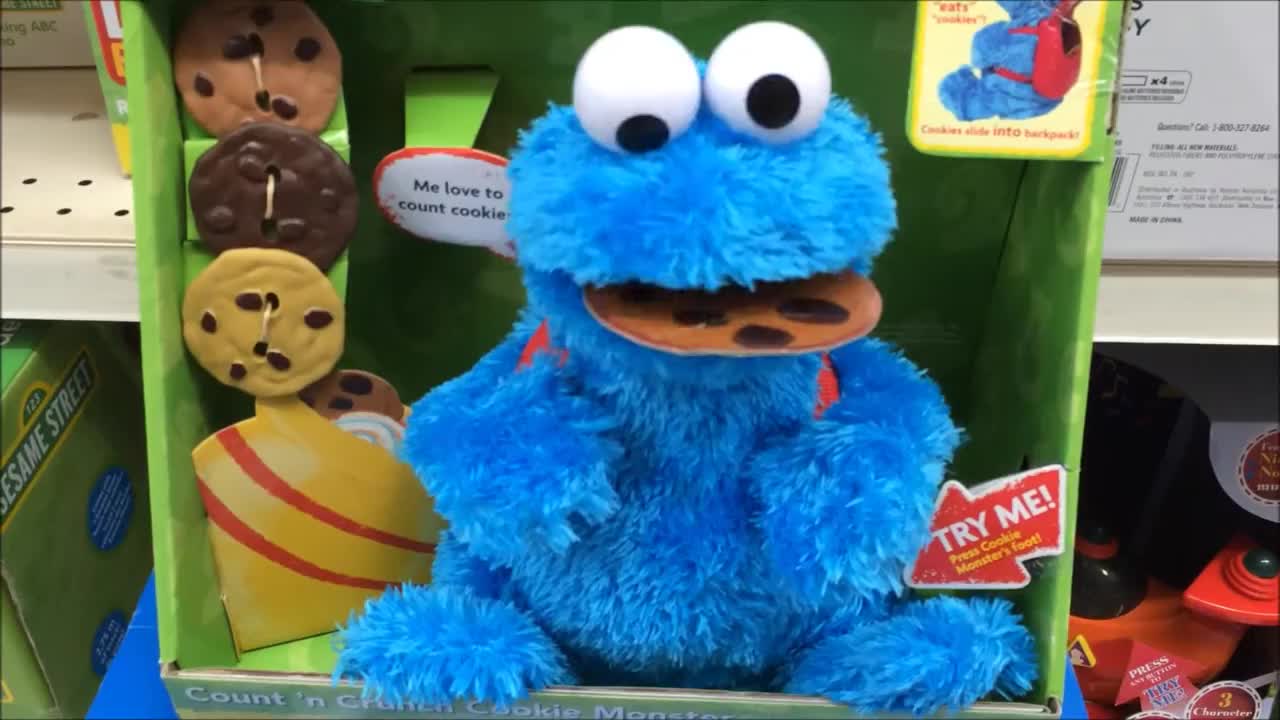 Count 'n Crunch Cookie Monster