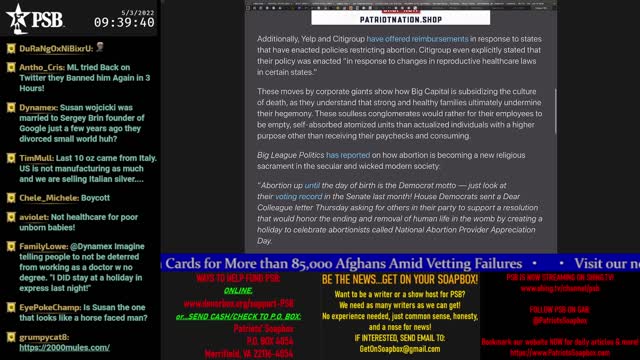 2022-05-03 09:03 EDT - Straight Shootin': with Thumper