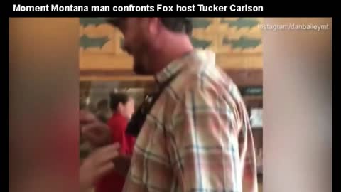 "Settle Down Son"Tucker Laughs at a Man Who Attempts to Confront Him But Fails