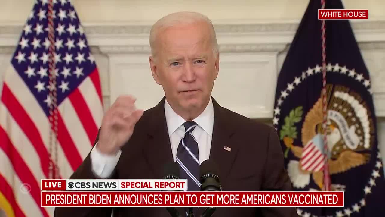 China Joe Biden: "Our Patience Is Wearing Thin" On The Freedom-Loving Anti-Vaxxers