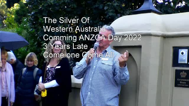 This Coming ANZAC Day 2022 with The umbrella people at government house