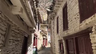 Walk through inside villages