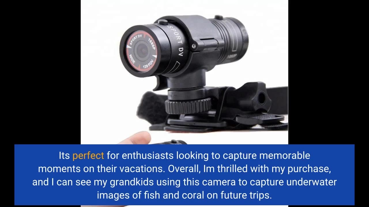 Jadfezy Action Cam FHD 1080P/12MP, Underwater Camera Waterproof up to 30M