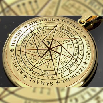 Grateful Protection: Sigil of Seven Archangels Pendant