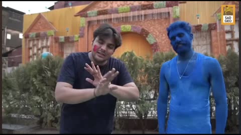 How the bearmegrills celebrate holi 🤣🤣🤣🔥🔥