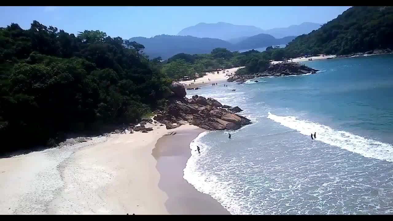 Praia do Cachadaço , Trindade - Paraty RJ