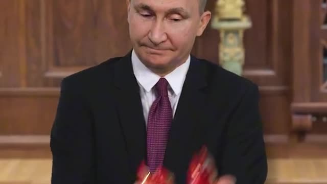 Funny Putin playing together with Biden funny videos #Russia #Ukraine #America