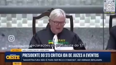 O presidente do STJ, ministro Herman Benjamin, deu uma entrevista para a Folha de S. Paulo.