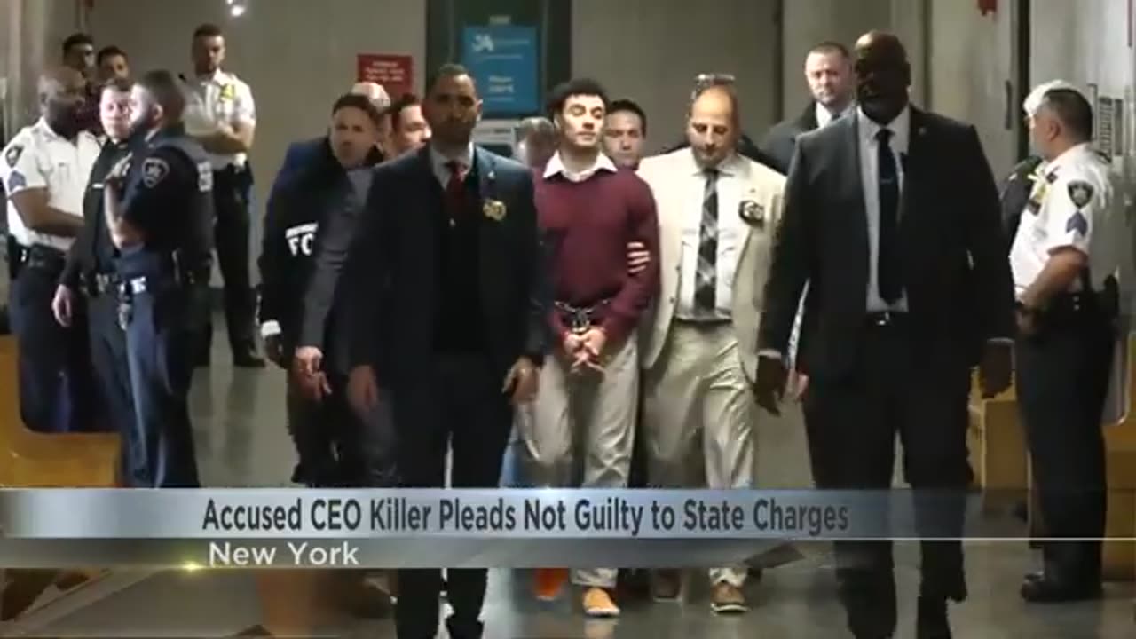 Accused CEO Killer Pleads Not Guilty to State Charges