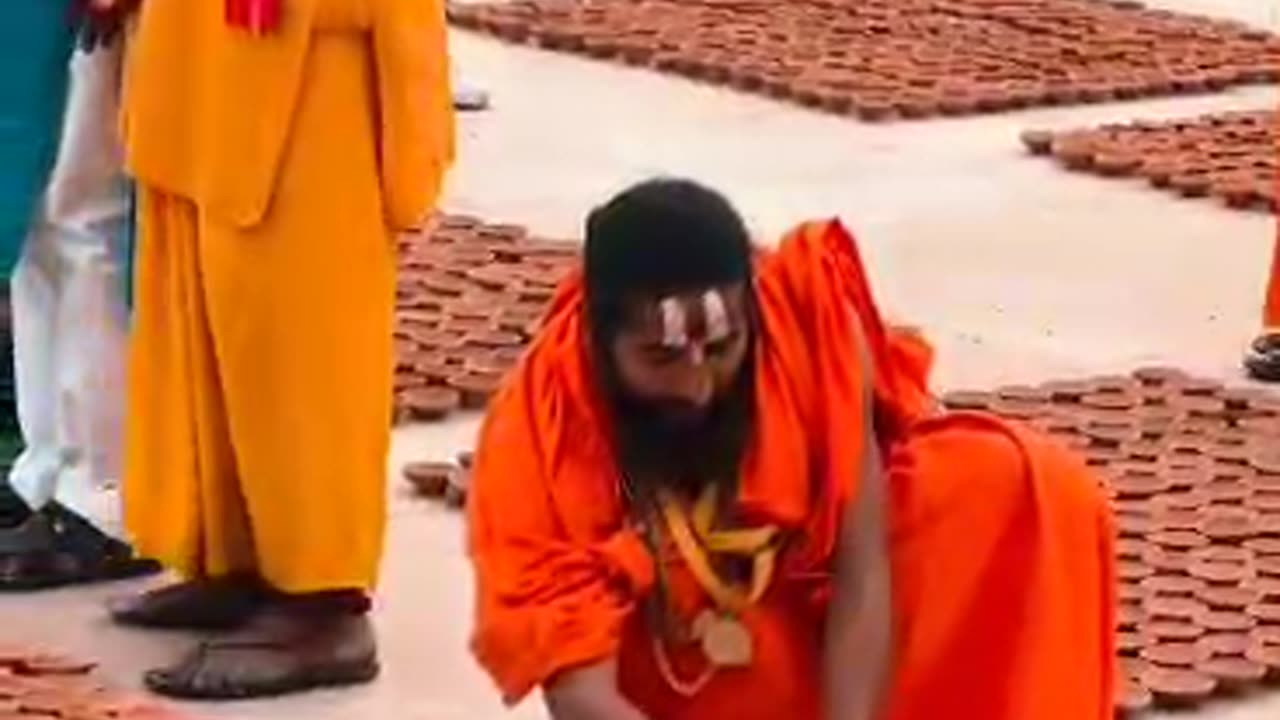 Diwali celebration in Ayodhya Uttar Pradesh Bharat
