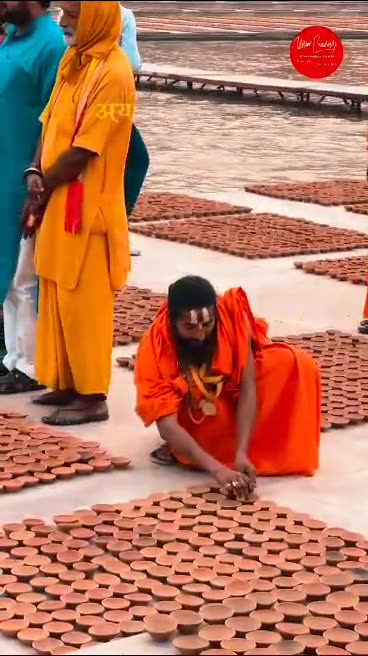 Diwali celebration in Ayodhya Uttar Pradesh Bharat