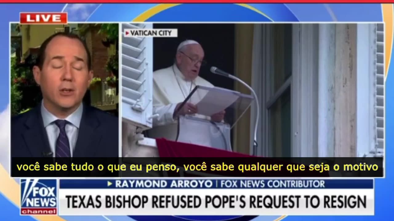 Bispo conservador que criticou Papa é afastado