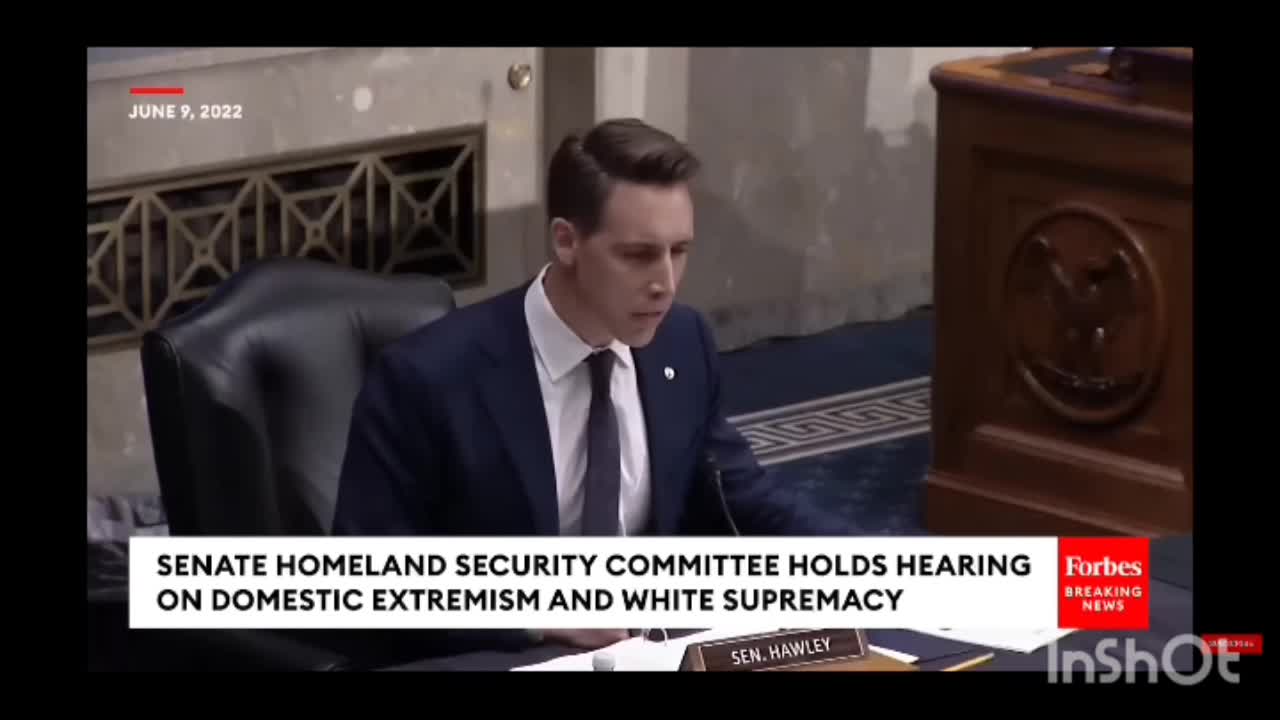 Josh Hawley Reveals Whistleblower Information About Disinformation Board