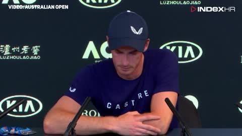 Andy Murray se rasplakao tijekom presice