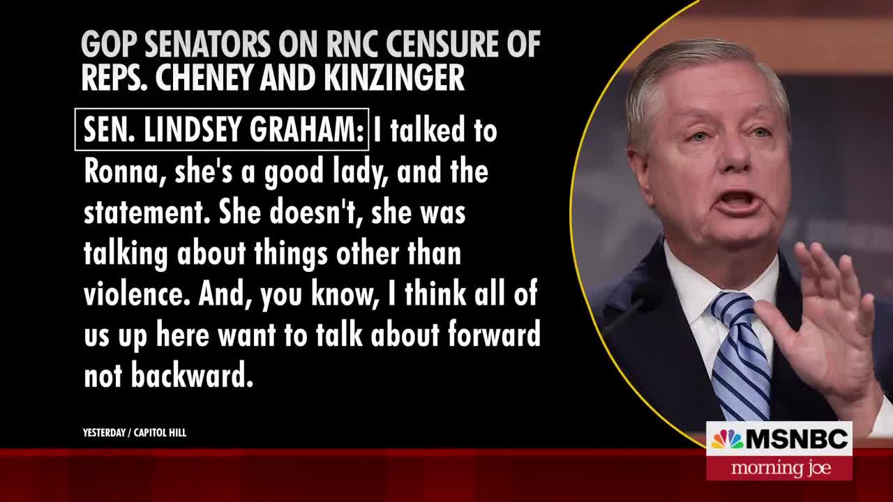 Senate Republicans Distancing Themselves From RNC January 6 Rhetoric