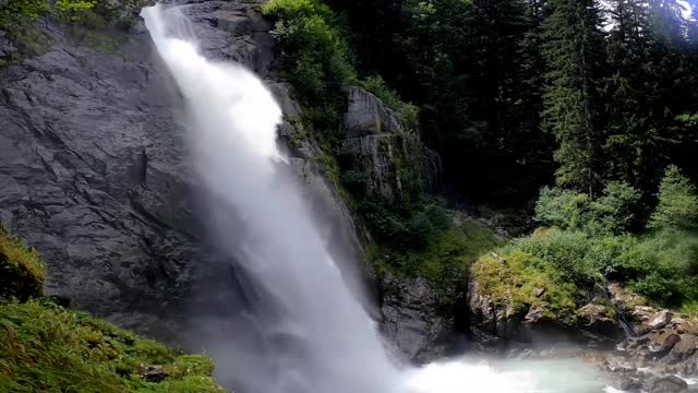 amazing beautiful view of the waterfall#shorts