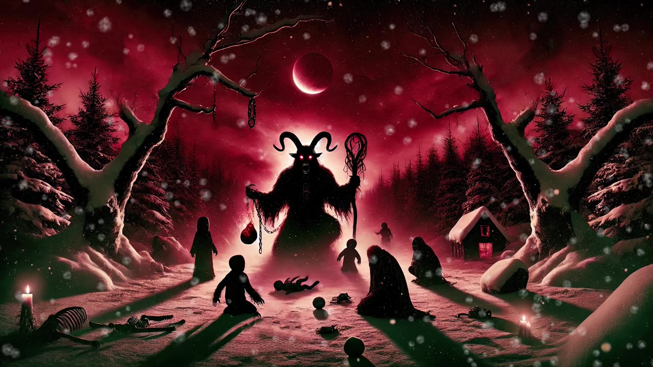 🦌 Delusionary Dissonance - Krampus’ Lullaby | A Haunting Holiday Hymn 🦌