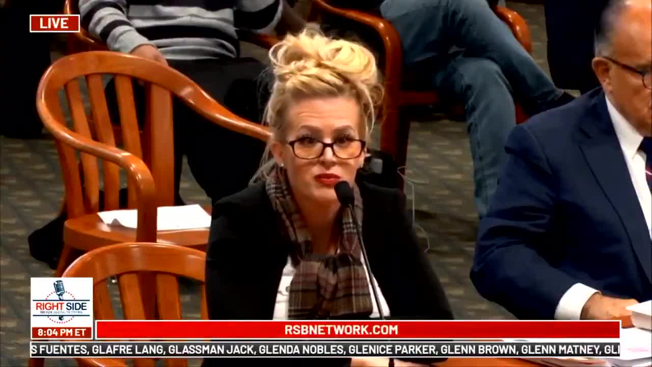 Great moment from voter fraud hearing