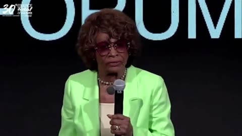 Maxine Waters - Trump Will Target Blacks if Elected