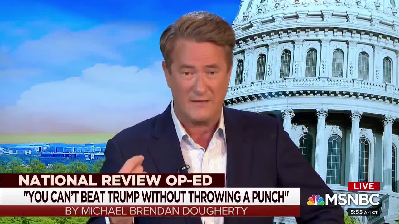 Scarborough goes off on ant-Trump rant, advice to Dems