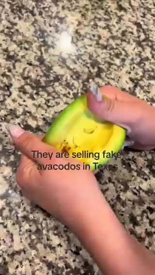 Avacados now being injected with plasticers for longer shelf life...