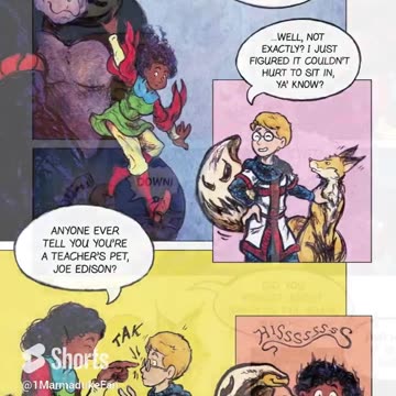 #arttimelapse for Book 2, Pages 6-7