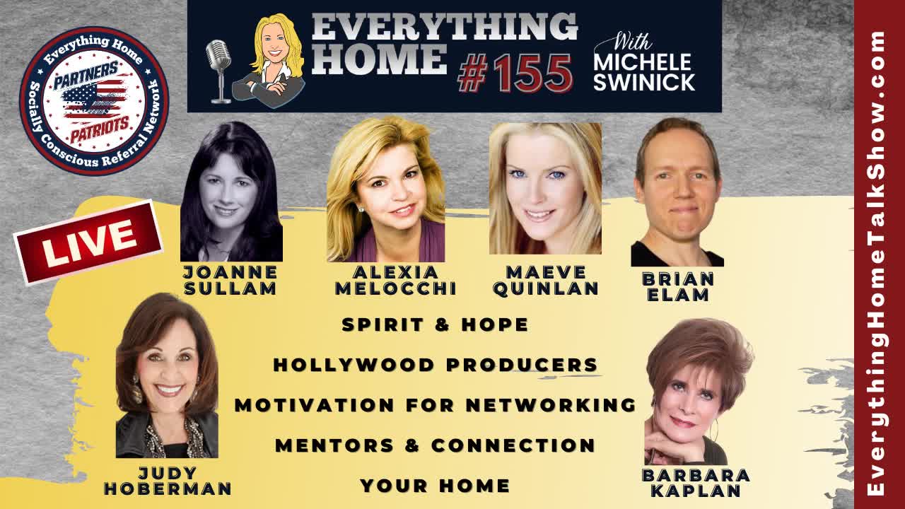 155 LIVE: Spirit & Hope, Hollywood Producer, Motivation, Sales & Leadership, Your Home