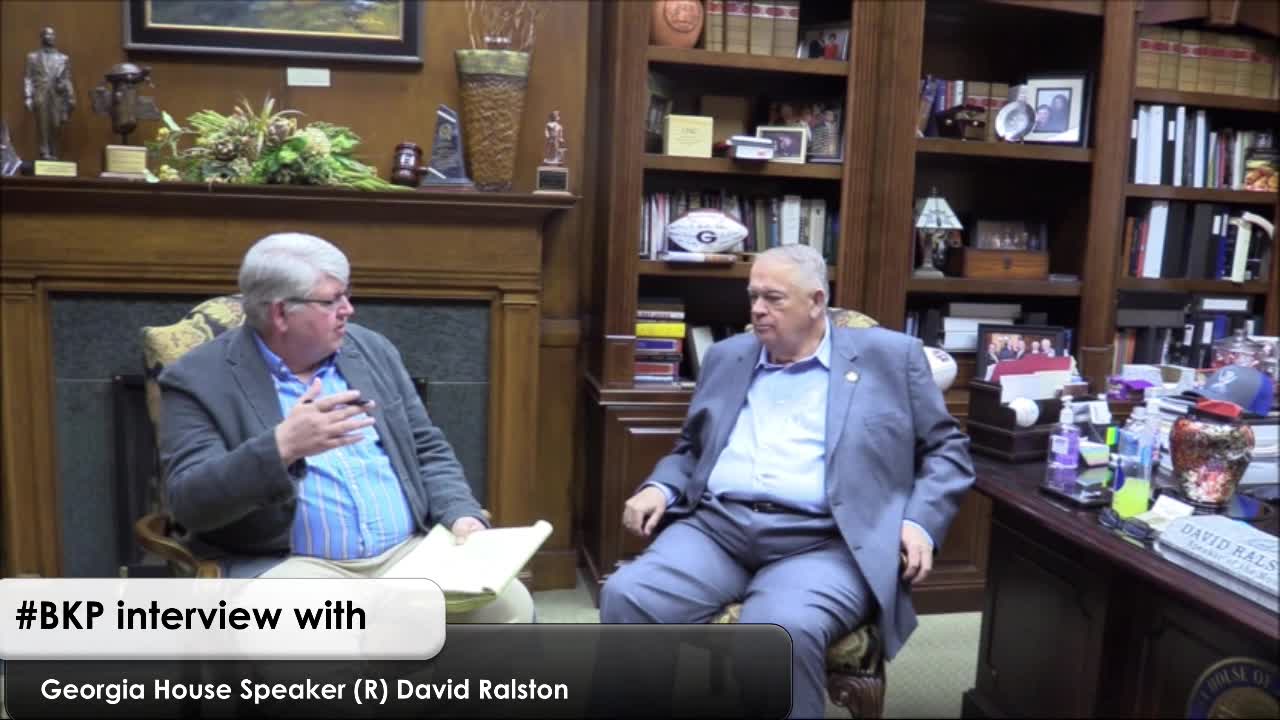 Post Legislative Session Interview with Georgia House Speaker David Ralston