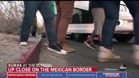 Illegal man tells ABC News that he came because of Biden