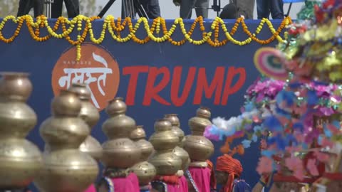 President Donald Trump pays tribute to Indian People