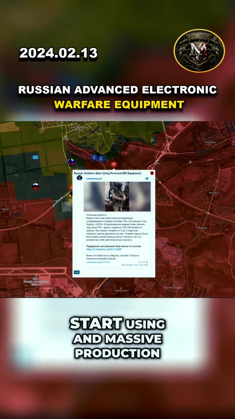 End of Drones Russian Soldiers Reveals Advanced Electronic Warfare Equipment #shorts