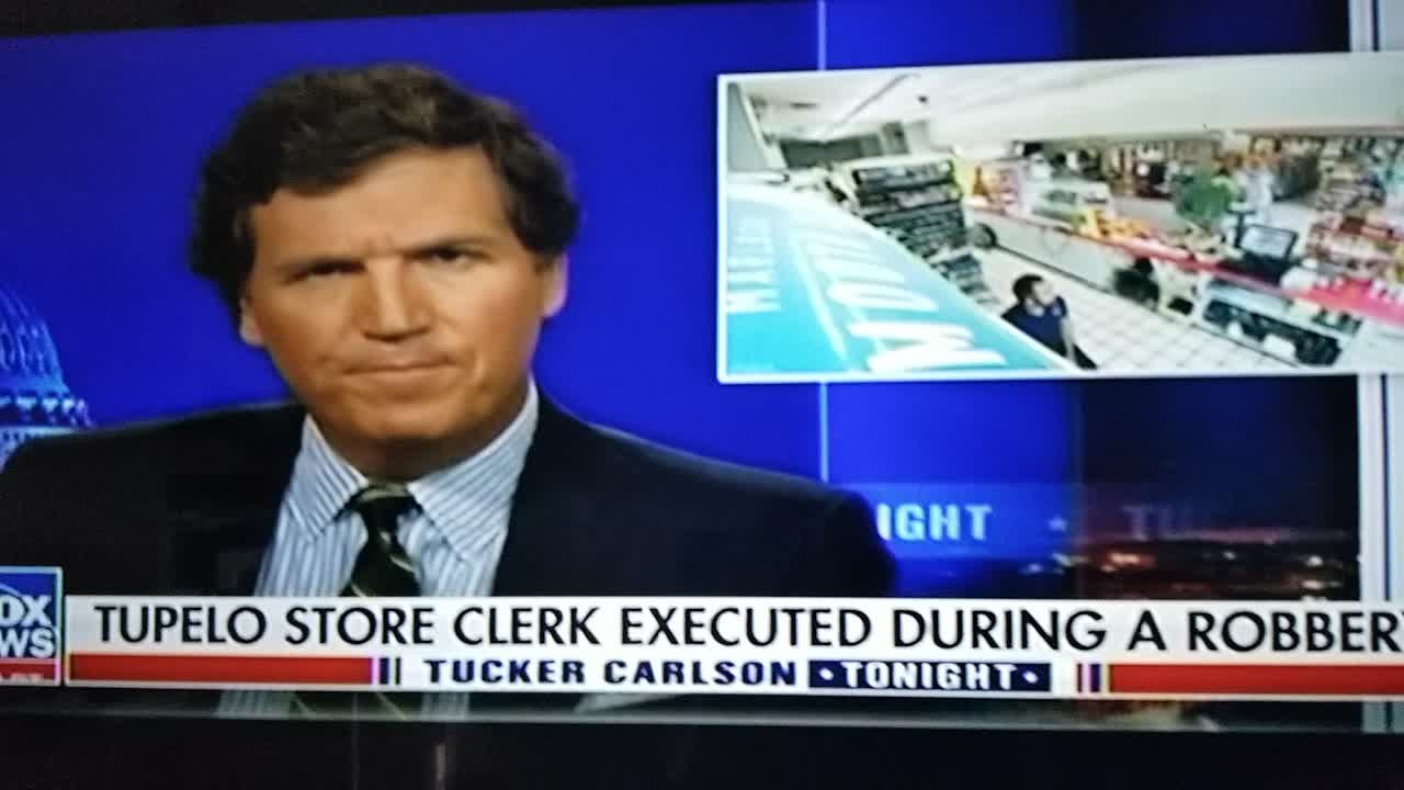 brutal killing of clerk caught on camera - Tucker Carlson