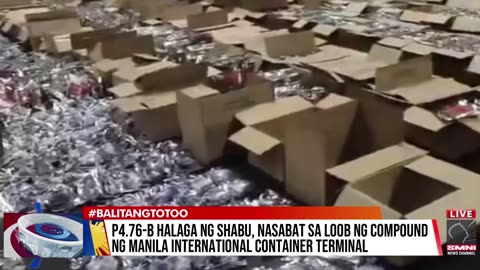 P4.76-B halaga ng shabu, nasabat sa Manila International Container Terminal