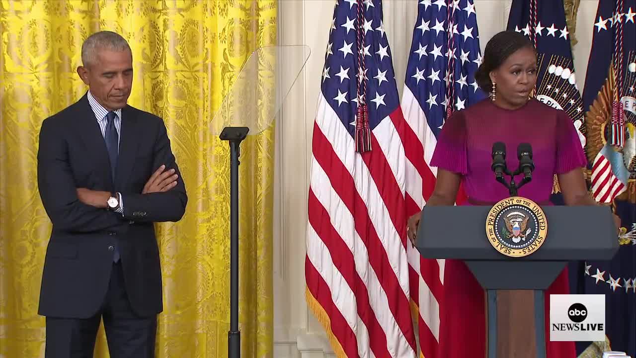 Michelle Obama Speech after unveiling her portrait at the White House