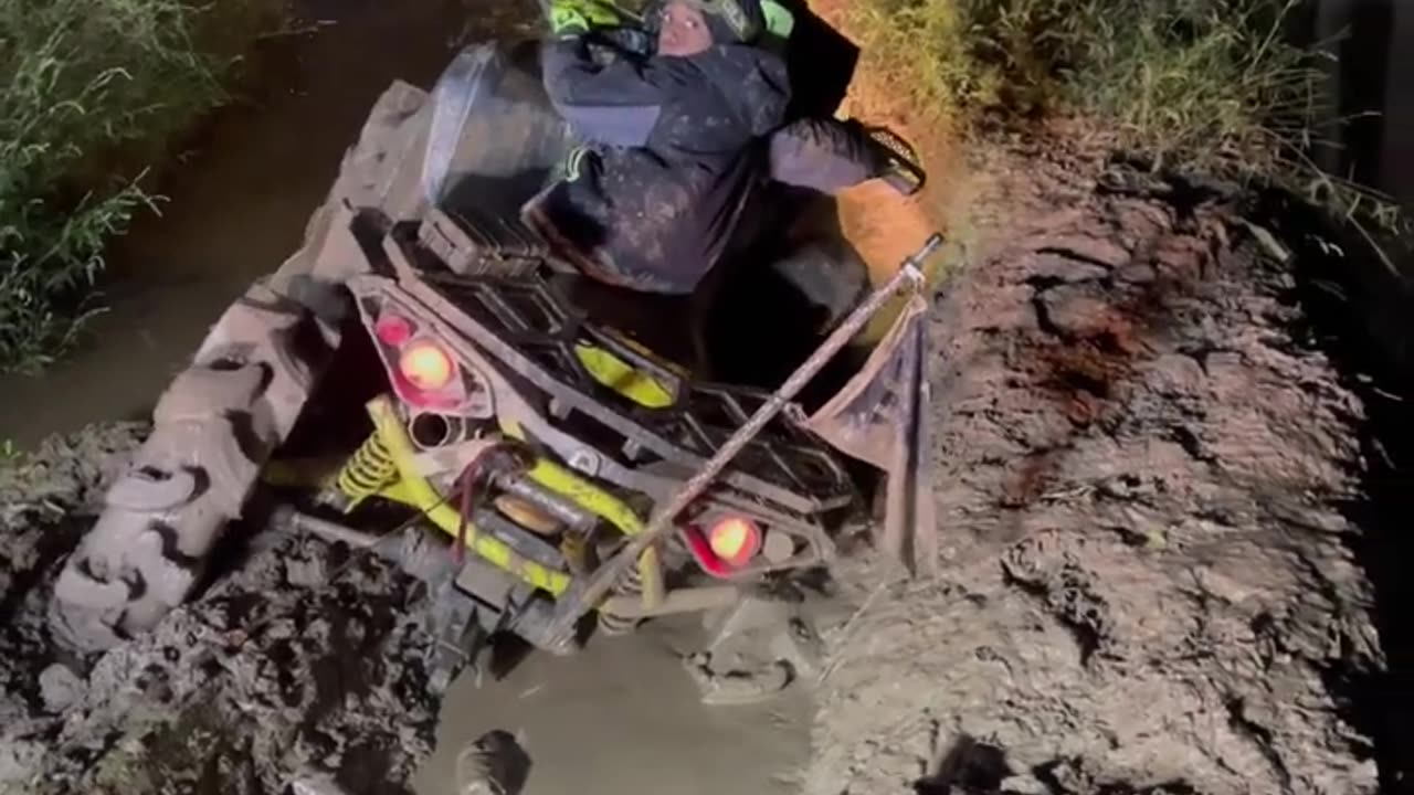 WHAT WAS HE THINKING? #shorts #canam #mudding #arkansas #atv #xmr #mud #