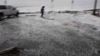 King Tide Surprises Spectators