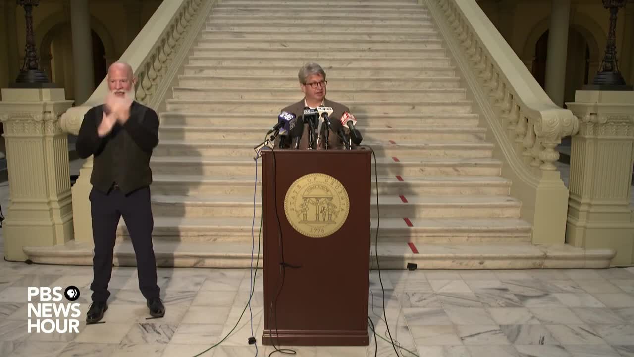 Georgia Secretary of State’s Office addresses election results 11/12/20