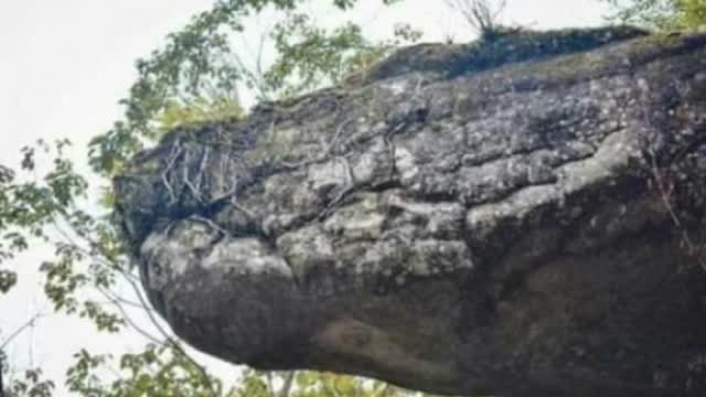 Huge mountain Stone Snake