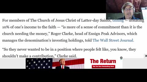 LDS Church worth Billions but World is in Debt by Trillions - Christ Must Get Rid of it-10-20-22