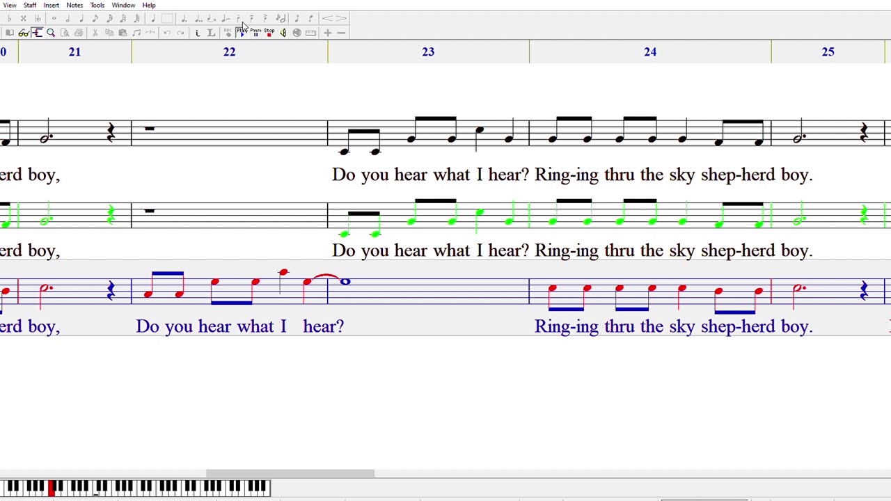 Do You Hear What I Hear (baritone)