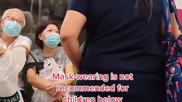 MRT commuter asks mother why her baby is not wearing a mask