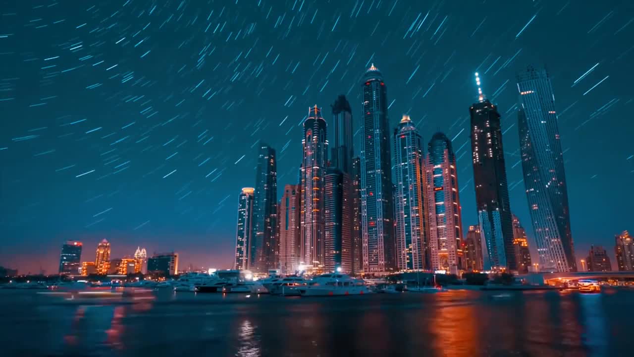 What is Dubai City like in 4k