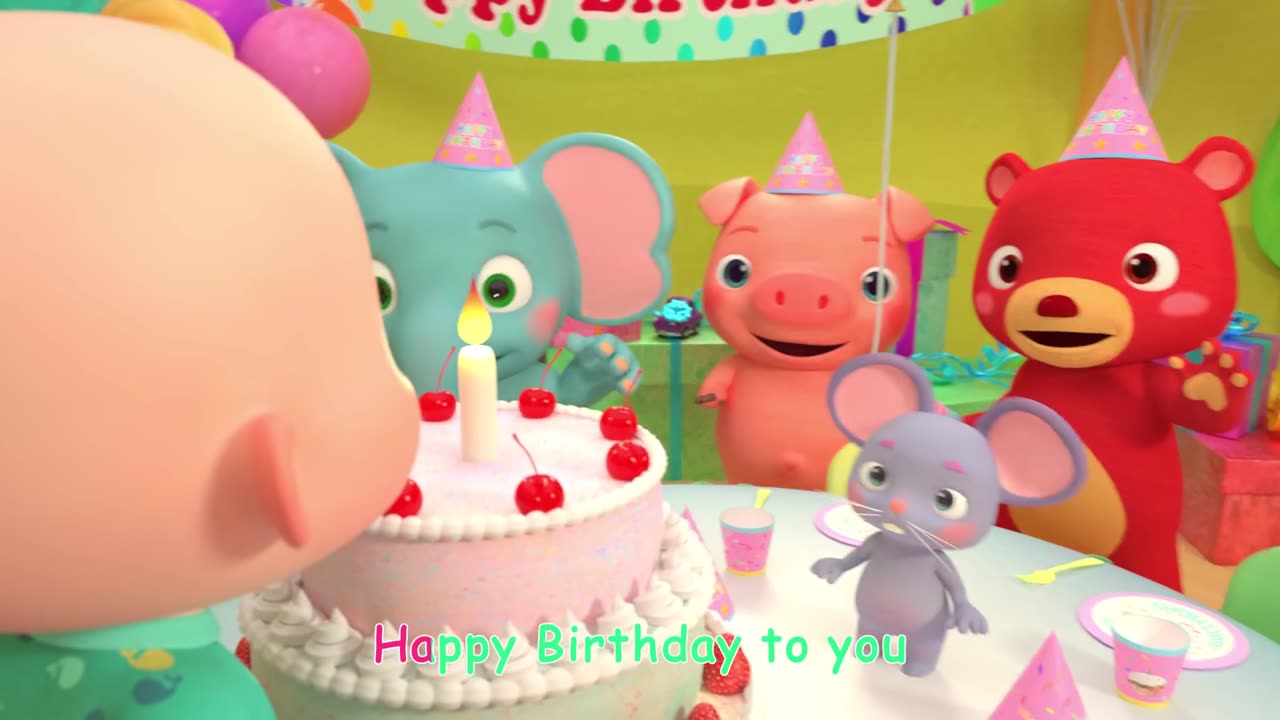 Happy Birthday Song _ CoComelon Nursery Rhymes & Kids Songs