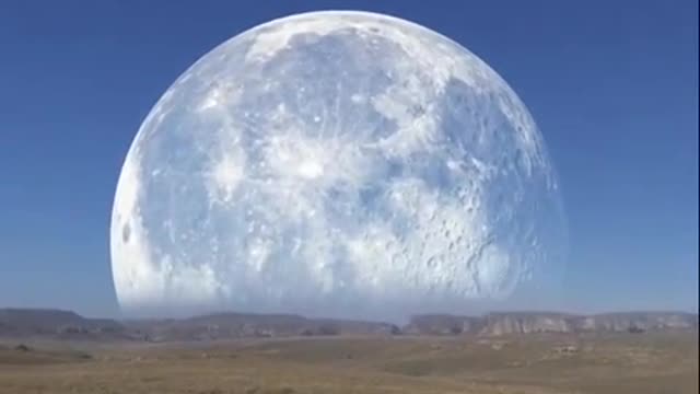 THE MOON IS GOING
