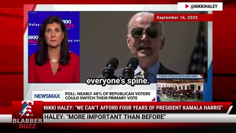 Nikki Haley: "We Can’t Afford Four Years Of President Kamala Harris"