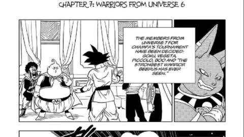 Dragon Ball super manga chapter 7