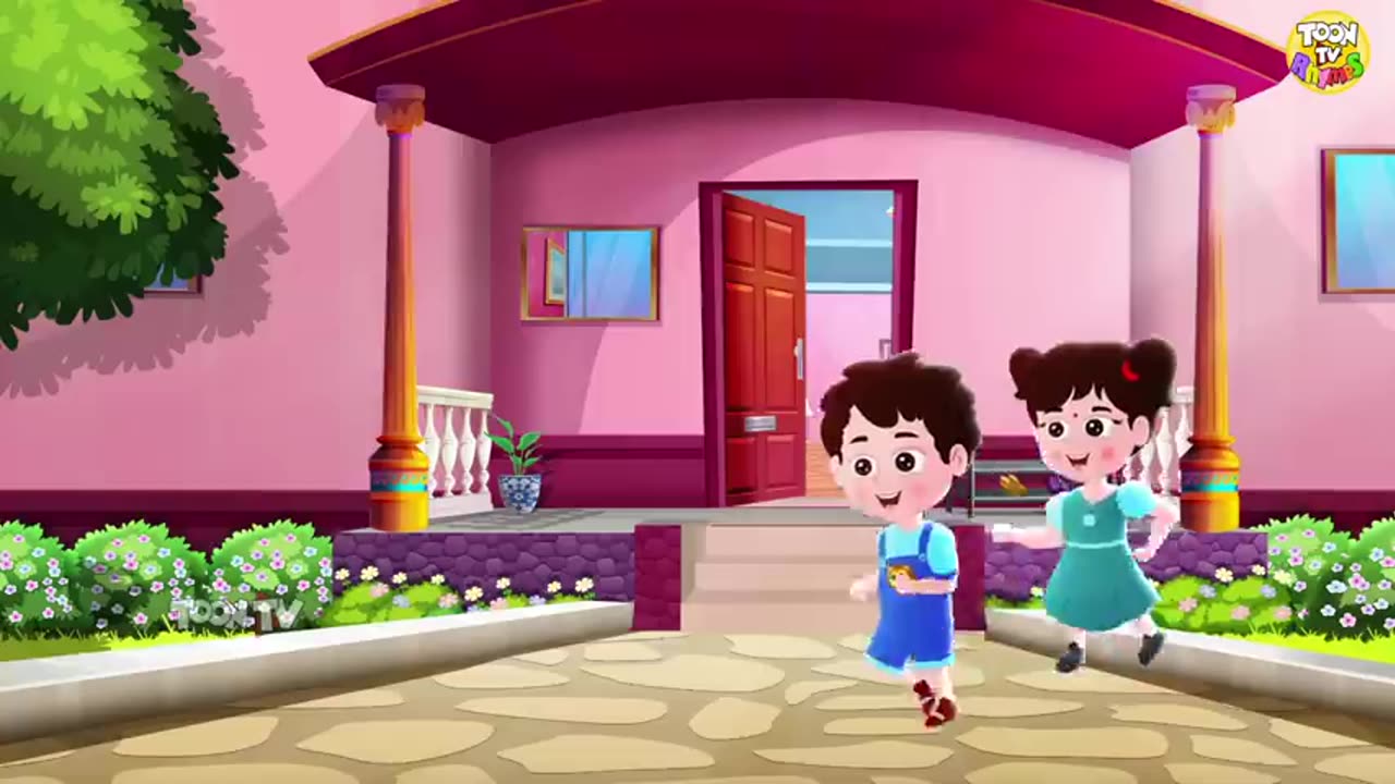 हिन्दी कालू मदारी आया | Kalu Madari Aaya l Hindi Rhymes And Kids Songs l Toon Tv Hindi Rhymes