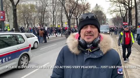 Anti korona demonstracije Beč