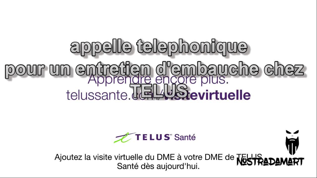 entretien d'embauche chez TELUS même en télétravail vous devez être vacciné